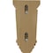 Ekena Millwork 5"W x 3 1/4"D x 9 1/2"H Cole Pilaster Wood Corbel, Cherry CORW05X03X09COCH - alternate 2